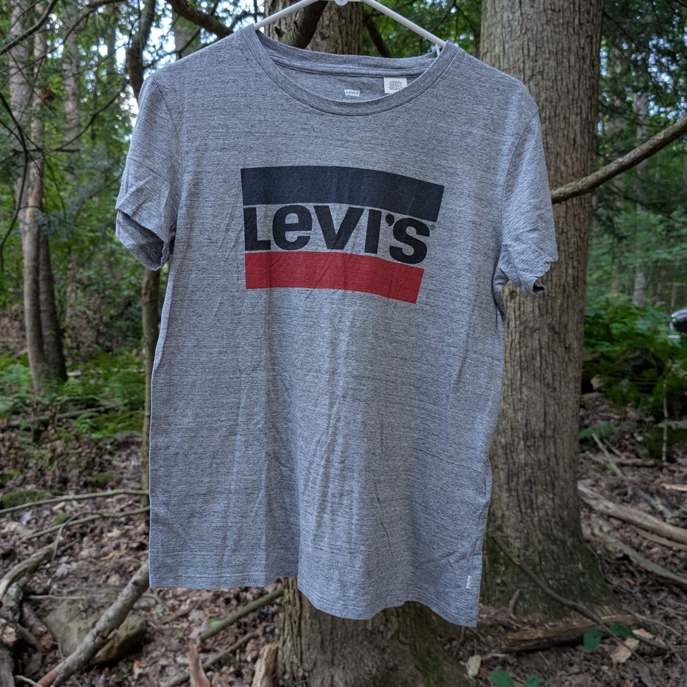 Levi's Heather Gray Logo T-Shirt